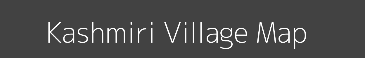 Map of Kashmiri Village in Madhya Pradesh Image