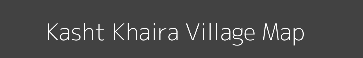 Map of Kasht Khaira Village in Uttar Pradesh Image