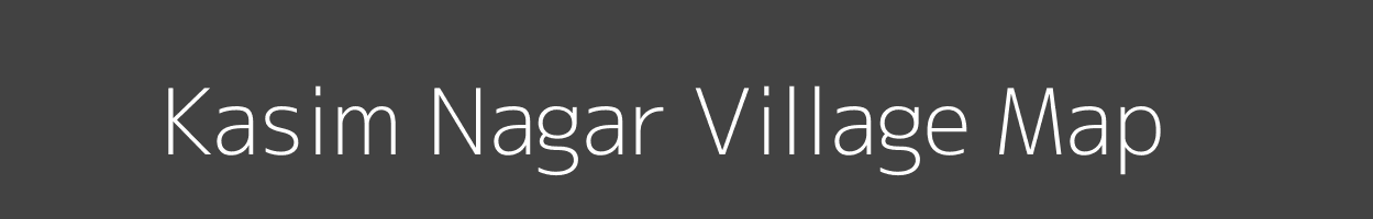 Map of Kasim Nagar Village in Uttar Pradesh Image