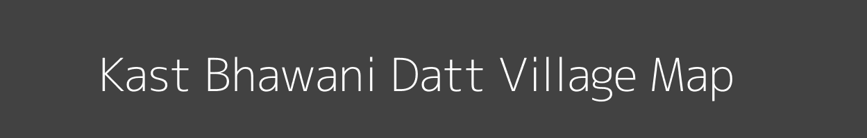 Map of Kast Bhawani Datt Village in Uttar Pradesh Image