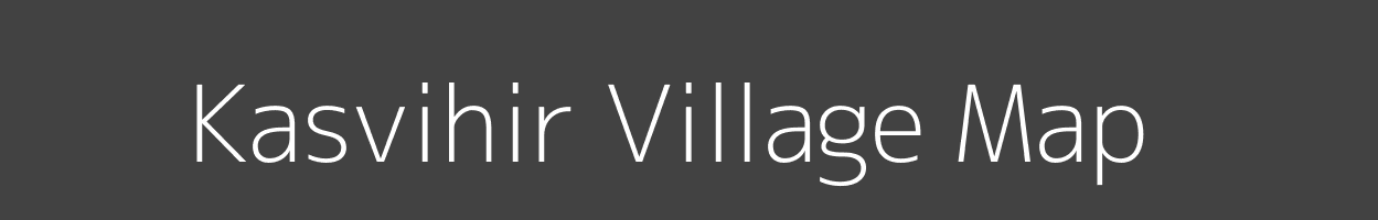 Map of Kasvihir Village in Maharashtra Image