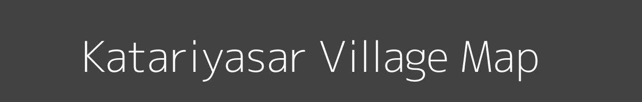 Map of Katariyasar Village in Rajasthan Image