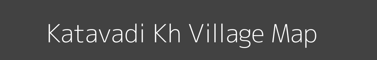 Map of Katavadi Kh Village in Maharashtra Image