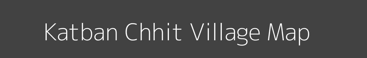 Map of Katban Chhit Village in Jharkhand Image