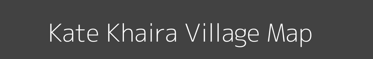 Map of Kate Khaira Village in Uttar Pradesh Image