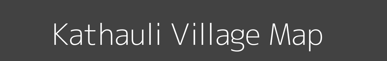 Map of Kathauli Village in Uttar Pradesh Image