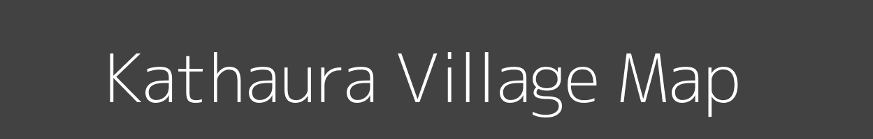 Map of Kathaura Village in Uttar Pradesh Image