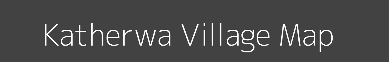 Map of Katherwa Village in Uttar Pradesh Image