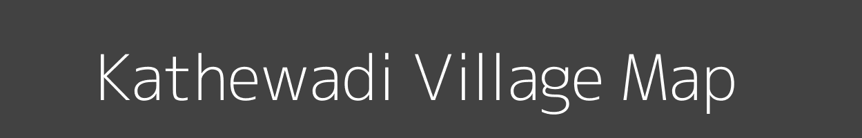 Map of Kathewadi Village in Maharashtra Image