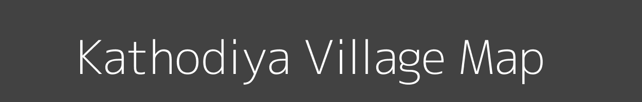 Map of Kathodiya Village in Madhya Pradesh Image