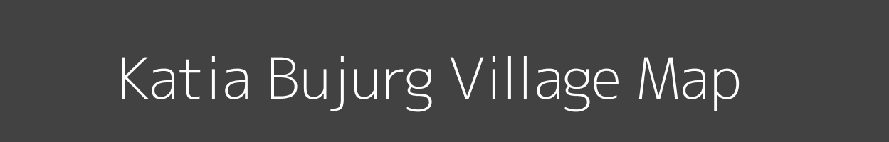 Map of Katia Bujurg Village in Uttar Pradesh Image