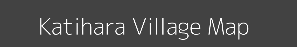 Map of Katihara Village in Uttar Pradesh Image