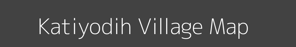 Map of Katiyodih Village in Jharkhand Image