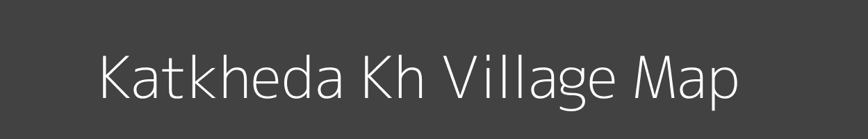 Map of Katkheda Kh Village in Maharashtra Image