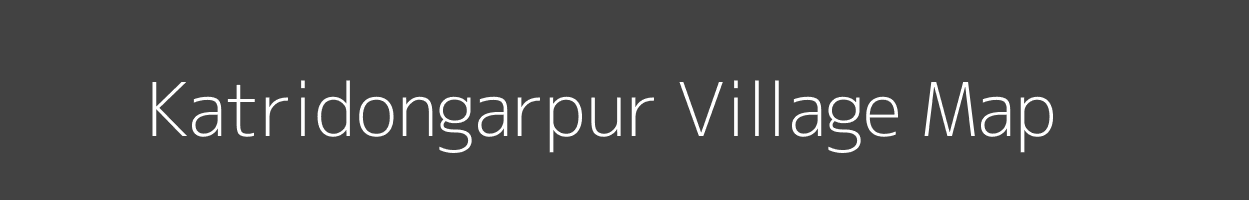 Map of Katridongarpur Village in Uttar Pradesh Image