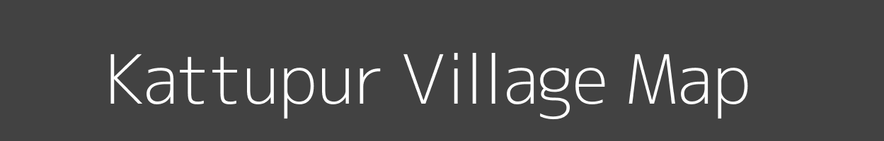 Map of Kattupur Village in Uttar Pradesh Image