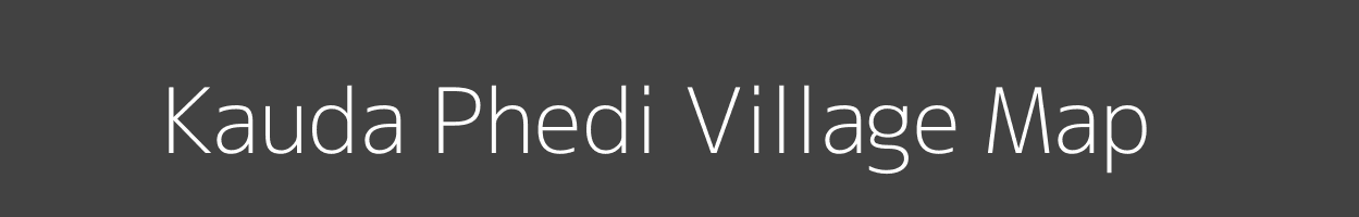 Map of Kauda Phedi Village in Uttarakhand Image