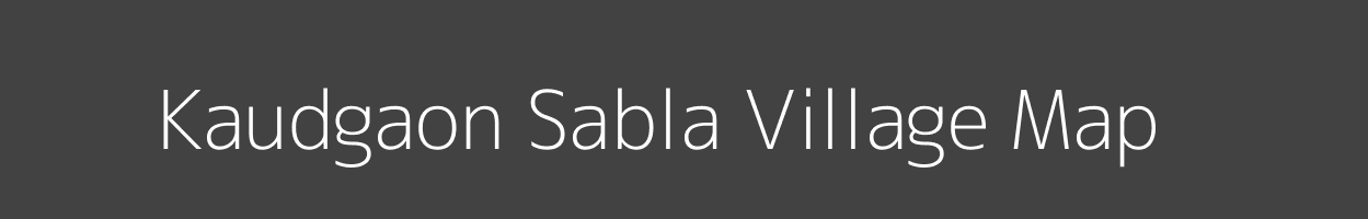 Map of Kaudgaon Sabla Village in Maharashtra Image