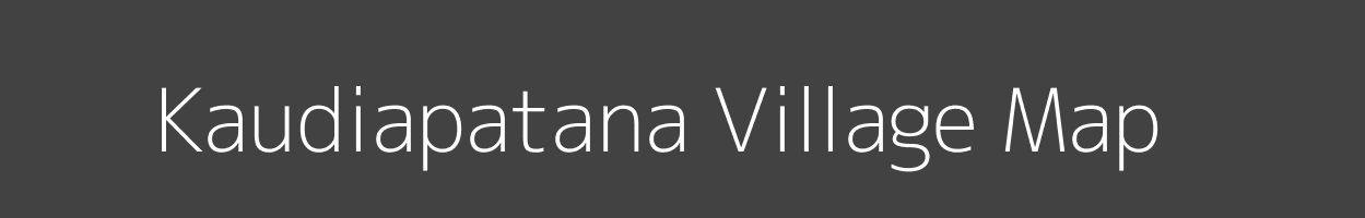 Map of Kaudiapatana Village in Odisha Image