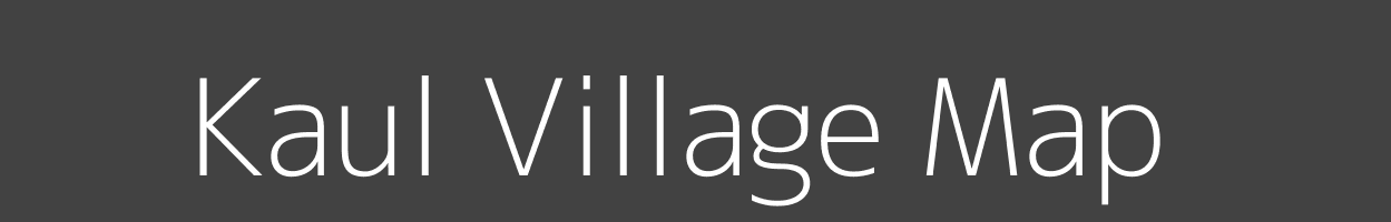 Map of Kaul Village in Uttar Pradesh Image