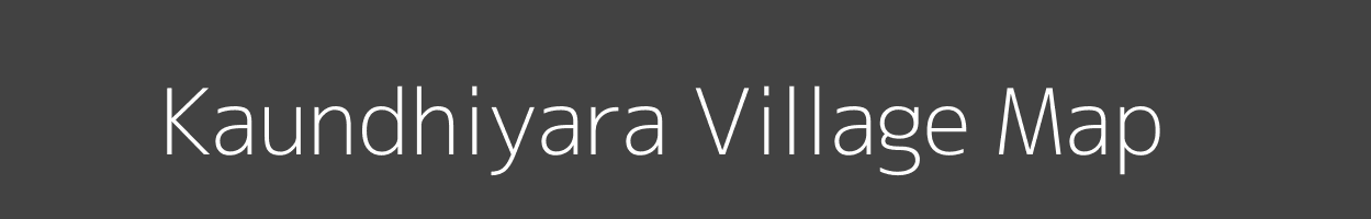 Map of Kaundhiyara Village in Uttar Pradesh Image