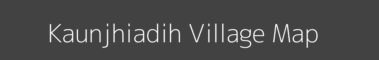 Map of Kaunjhiadih Village in Jharkhand Image