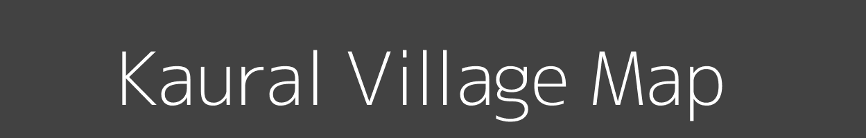 Map of Kaural Village in Uttar Pradesh Image