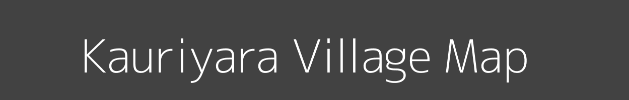 Map of Kauriyara Village in Uttar Pradesh Image