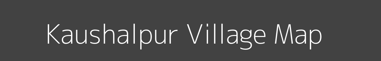 Map of Kaushalpur Village in Madhya Pradesh Image