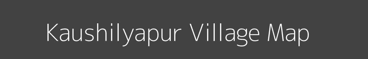 Map of Kaushilyapur Village in Uttar Pradesh Image