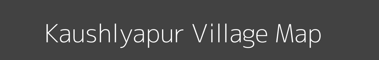 Map of Kaushlyapur Village in Uttar Pradesh Image