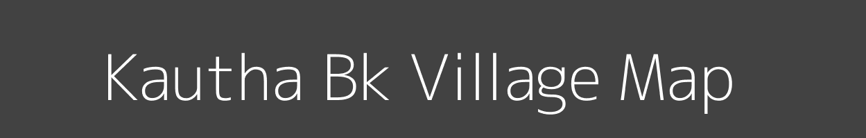 Map of Kautha Bk Village in Maharashtra Image