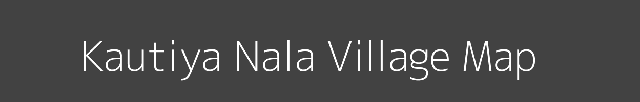 Map of Kautiya Nala Village in Madhya Pradesh Image