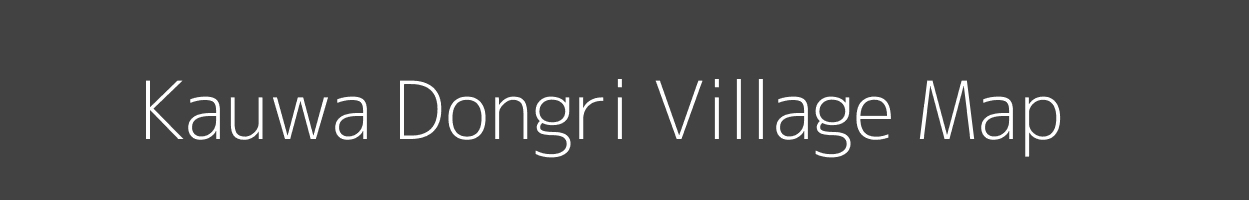 Map of Kauwa Dongri Village in Madhya Pradesh Image