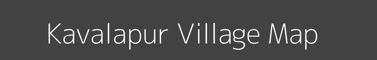 Map of Kavalapur Village in Maharashtra Image