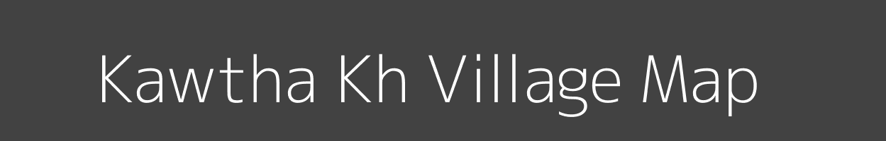 Map of Kawtha Kh Village in Maharashtra Image