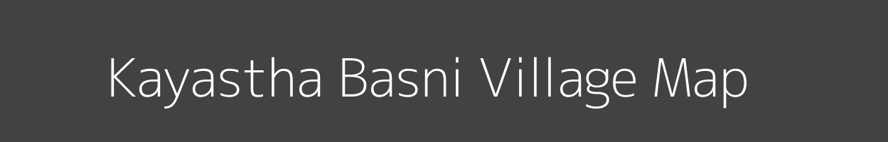Map of Kayastha Basni Village in Rajasthan Image