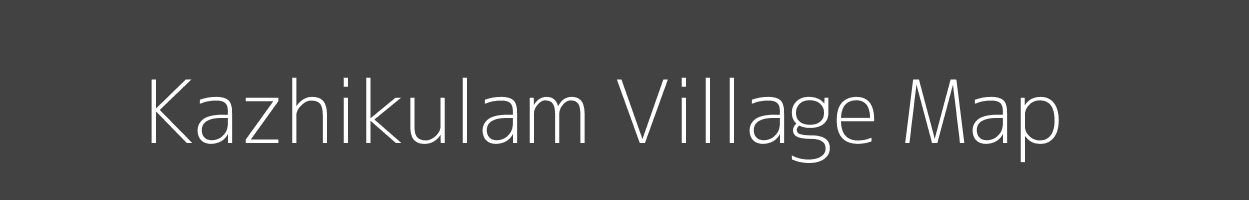 Map of Kazhikulam Village in Tamil Nadu Image