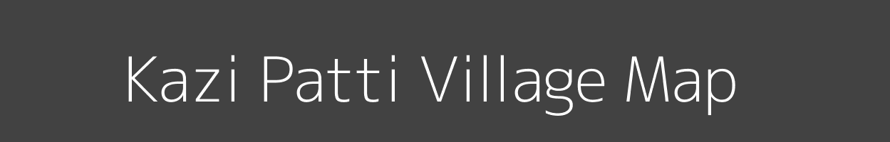 Map of Kazi Patti Village in Uttar Pradesh Image