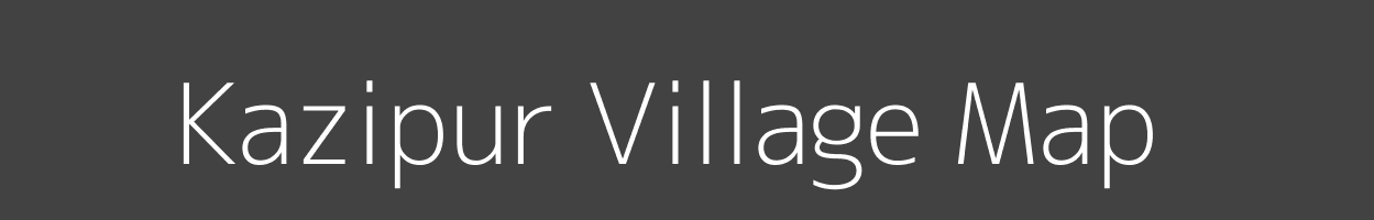 Map of Kazipur Village in Uttar Pradesh Image