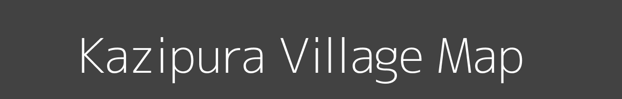 Map of Kazipura Village in Uttar Pradesh Image