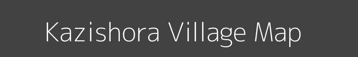 Map of Kazishora Village in Uttar Pradesh Image