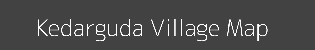 Map of Kedarguda Village in Maharashtra Image