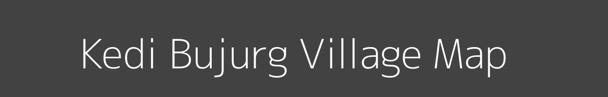 Map of Kedi Bujurg Village in Madhya Pradesh Image