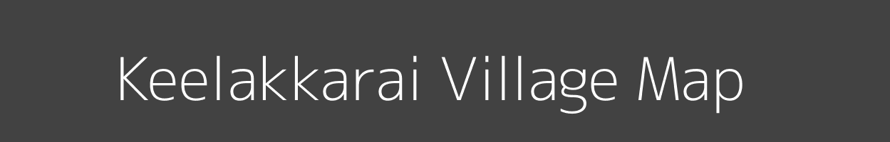 Map of Keelakkarai Village in Tamil Nadu Image