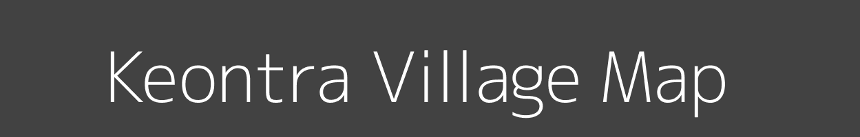 Map of Keontra Village in Uttar Pradesh Image