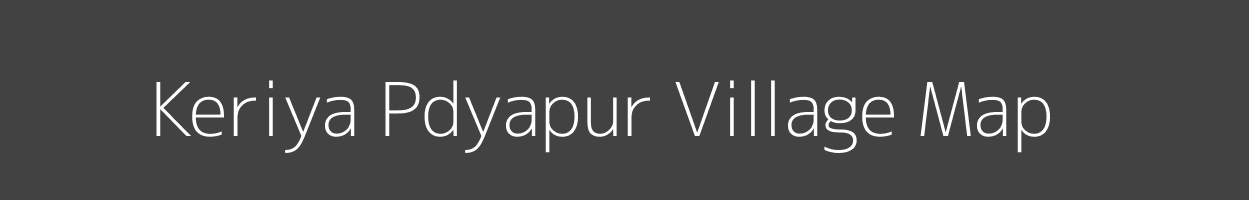 Map of Keriya Pdyapur Village in Madhya Pradesh Image