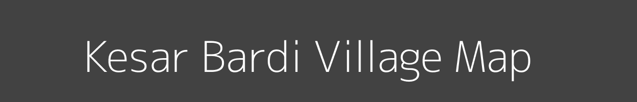 Map of Kesar Bardi Village in Madhya Pradesh Image