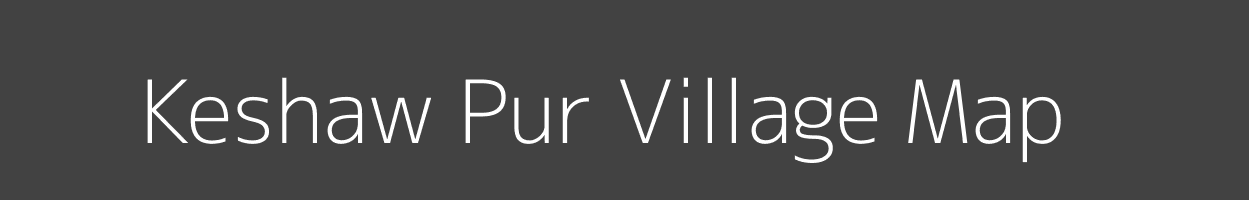 Map of Keshaw Pur Village in Uttar Pradesh Image