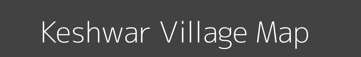 Map of Keshwar Village in Karnataka Image